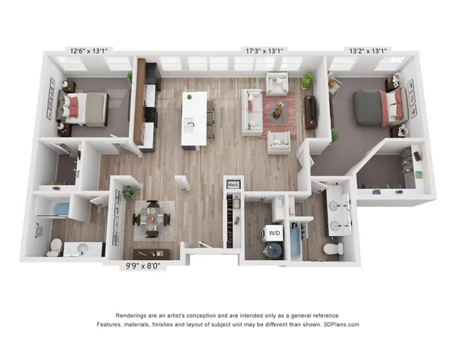 The Boardwalk Apartments - Montage Premium