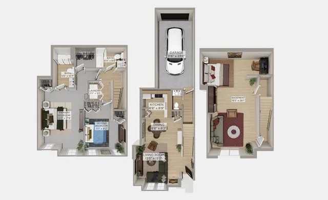 Ascent 3 Bed 2.5 Bath Townhome