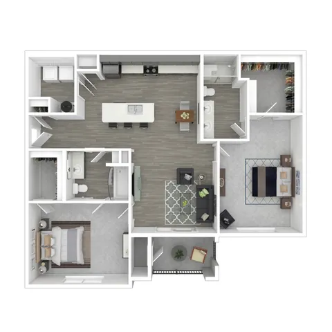 3D Furnished Sierre