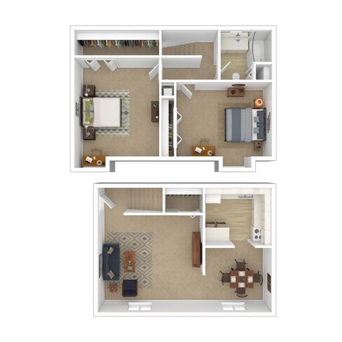 3D Furnished Orleans