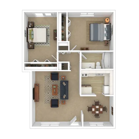 3D Furnished Chantilly