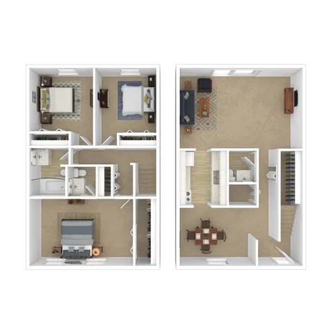 3D Furnished Monaco