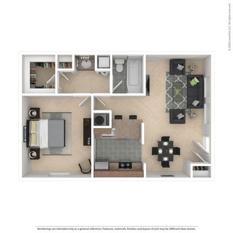 Ripple 1 Bed 1 Bath