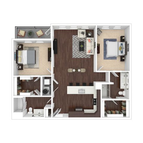 Avenue 2 Bed 2 Bath