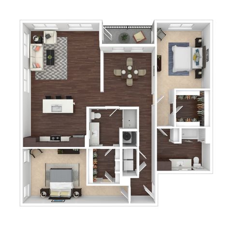 Westfield 2 Bed 2 Bath