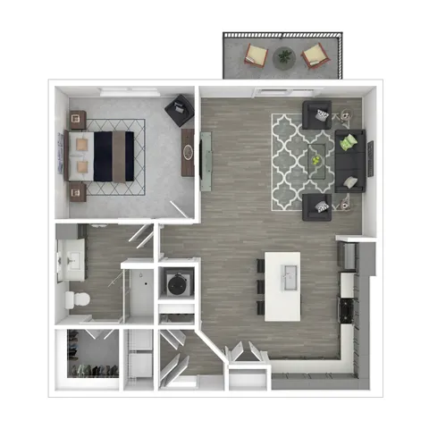 1 Bed 1 Bath