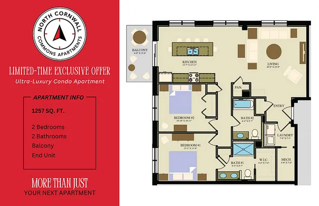 2 Bedroom Condo