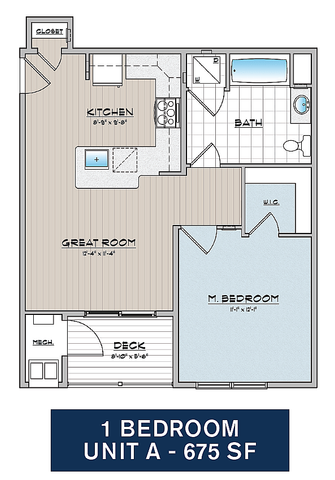 Franklin Square Phase 2, Jr 1 Bedroom With 1 Bathroom