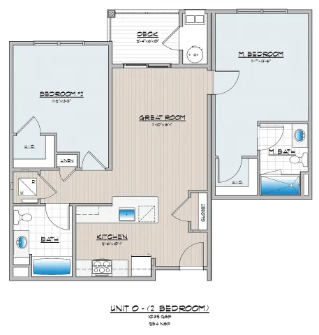 Rowen Place 2 Bedroom With 2 Bathroom