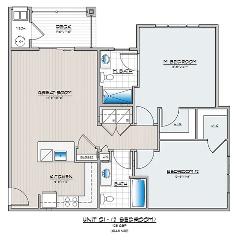 Rowen Place 2 Bedroom With 2 Bathroom
