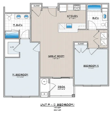 Rowen Place 2 Bedroom With 2 Bathroom