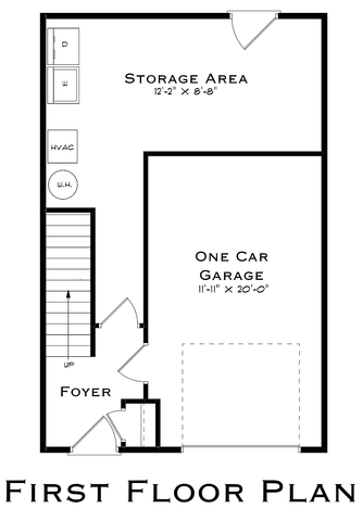Grace Avenue 2 Bedoom First Floor Plan