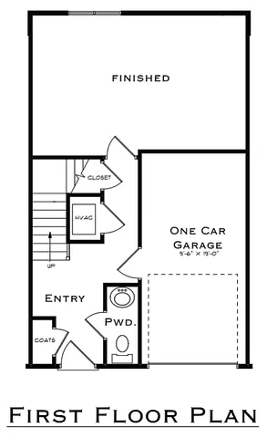 Heights Ave 4 Bed 2.5 Bath First Floor Plan