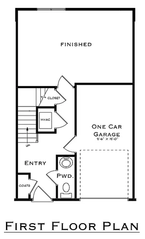 Heights Ave 4 Bed 2.5 Bath First Floor Plan
