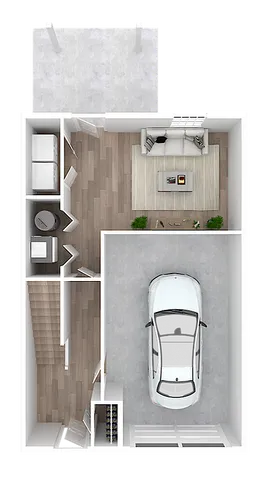 Hudson Ridge Phase 1, 4 Bedroom First Floor Plan With Garage