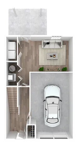Gettysburg Overlook 4 Bedroom First Floor Plan With Garage