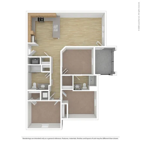 3 Bed 2 Bath