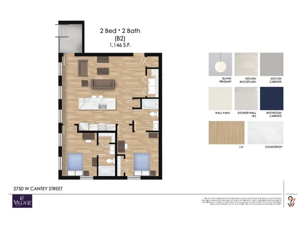 2 Bedroom (B2)
