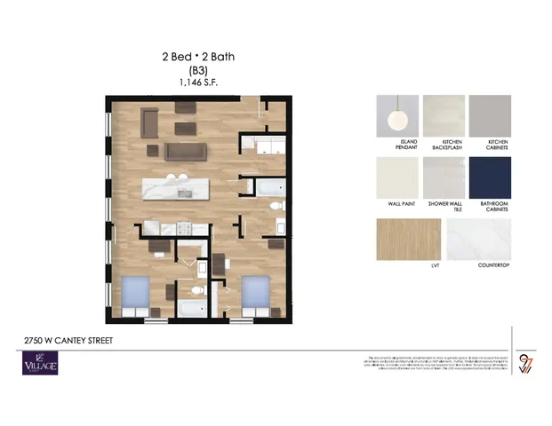 2 Bedroom (B3)