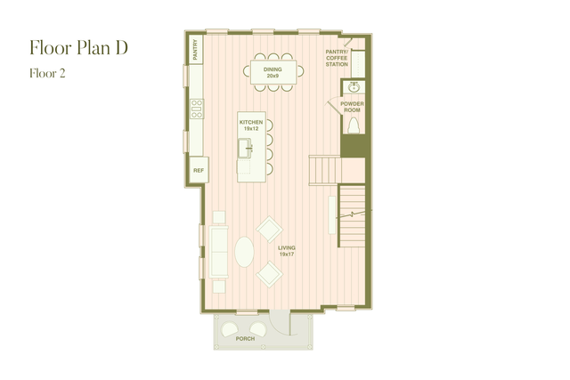 Explore floor plan D