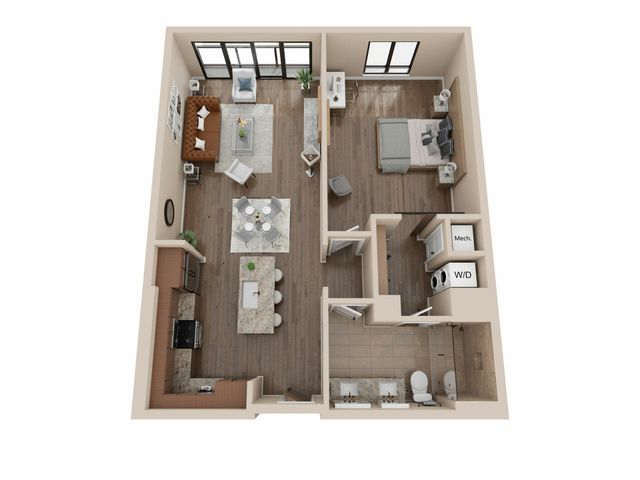 A3 Floorplan 3D
