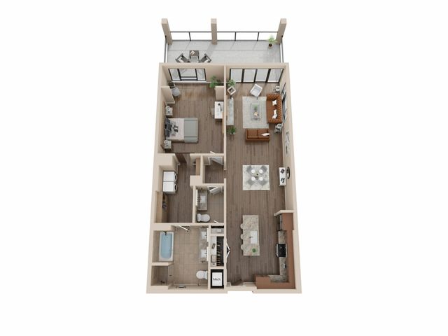 A6A Floorplan 3D