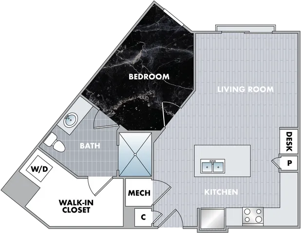 The Jade Floor Plan at Abberly Onyx Apartment Homes