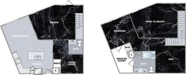The Spinel Floor Plan at Abberly Onyx Apartment Homes
