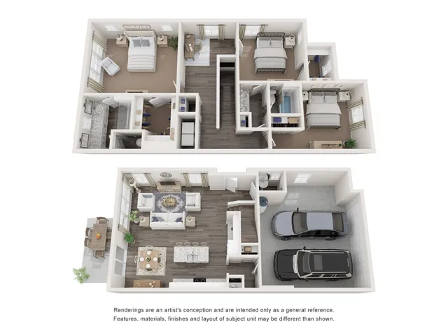 The White Oak Townhome at Abberly Alston