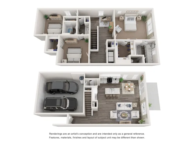The Sycamore Townhome at Abberly Alston