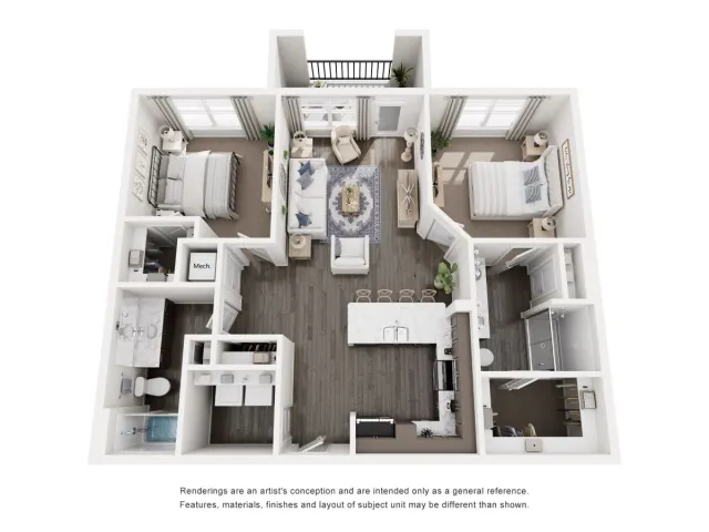 Abberly Royal Creek Apartment Homes Swfit Floor Plan