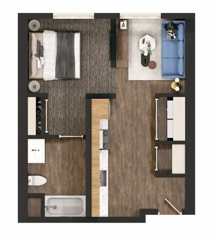 Studio Floorplan Top