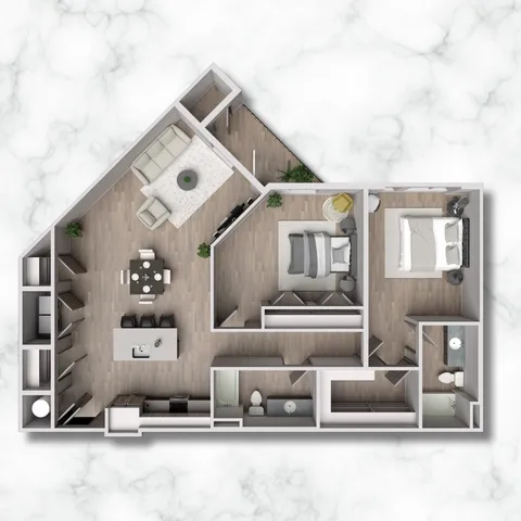 2AX - 1321 sqft