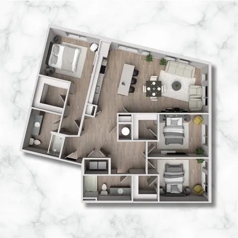 3AX - 1419 sqft