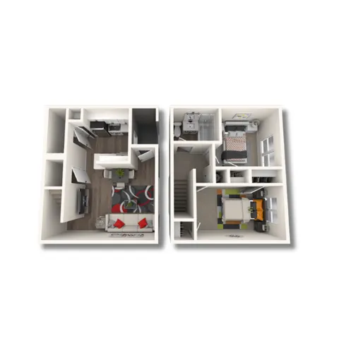 2TAR - 900 SQ.FT