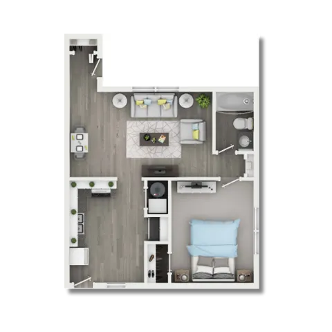 1A - 710 SQ.FT