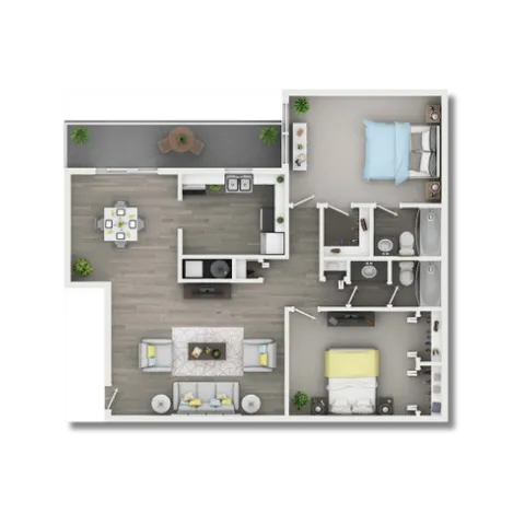 2A - 1,150 SQ.FT