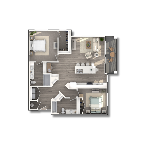 2E - 1,238 SQ.FT