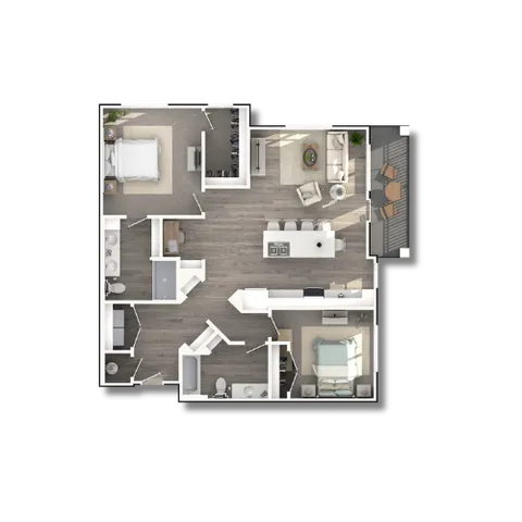 2E - 1,238 SQ.FT