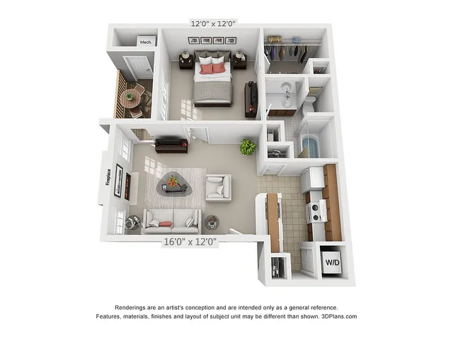 3D Floorplan
