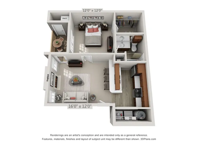 3D Floorplan
