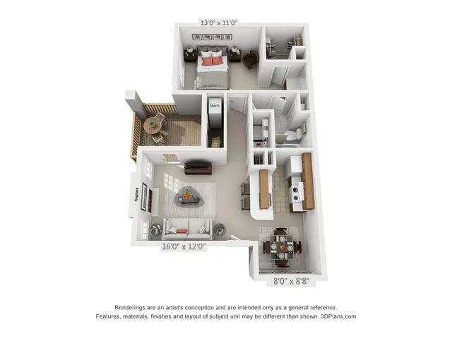 3D Floorplan