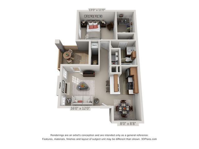 3D Floorplan