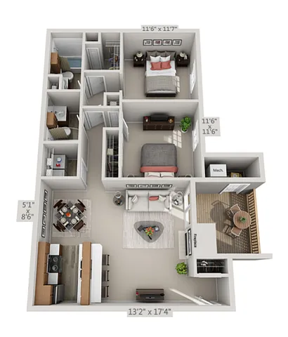 3D Floorplan