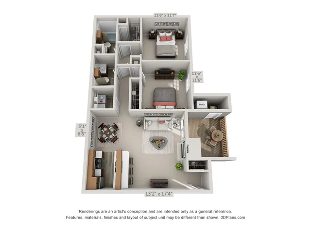 3D Floorplan
