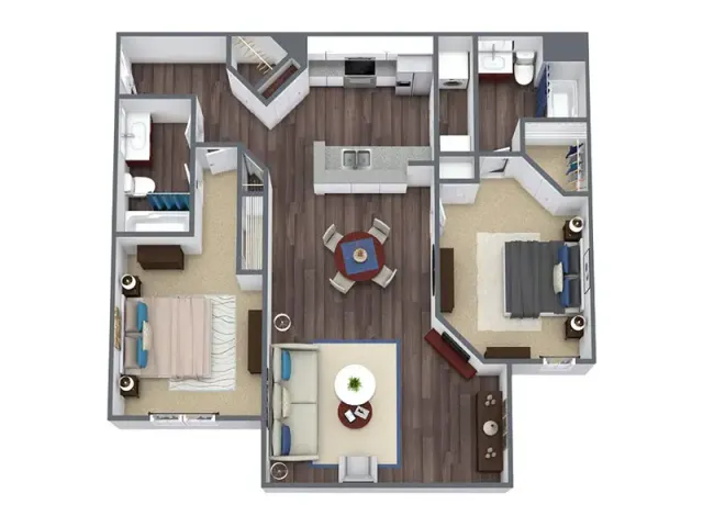 floor plan render