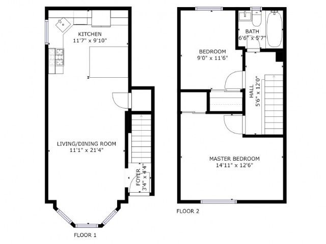 Two Bedroom TH