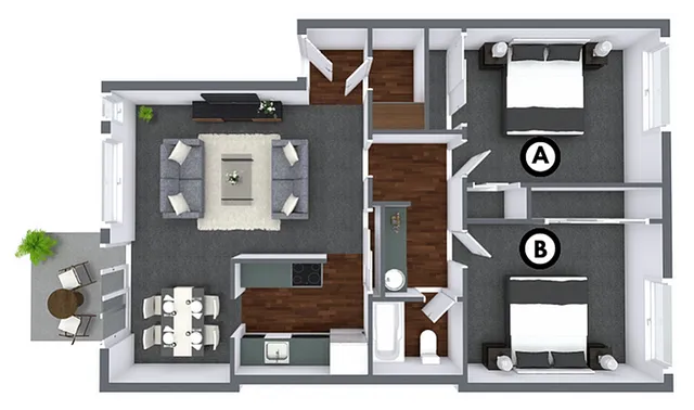 Private Standard Floorplan