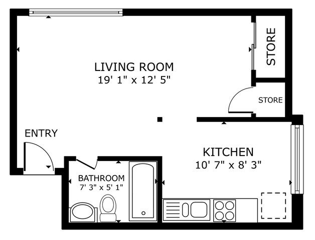 Studio Floorplan