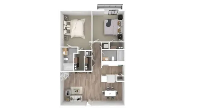 Spacious 2 Bedroom